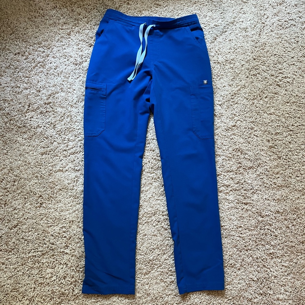 FIGS royal blue scrub pants
